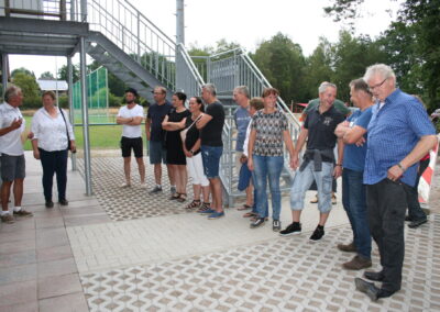 Einweihungsfeier für Ausbau Sportheim Obergeschoss