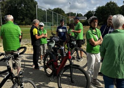 Fahrradtour durch unsere Region nach Bergfeld am 01.08.