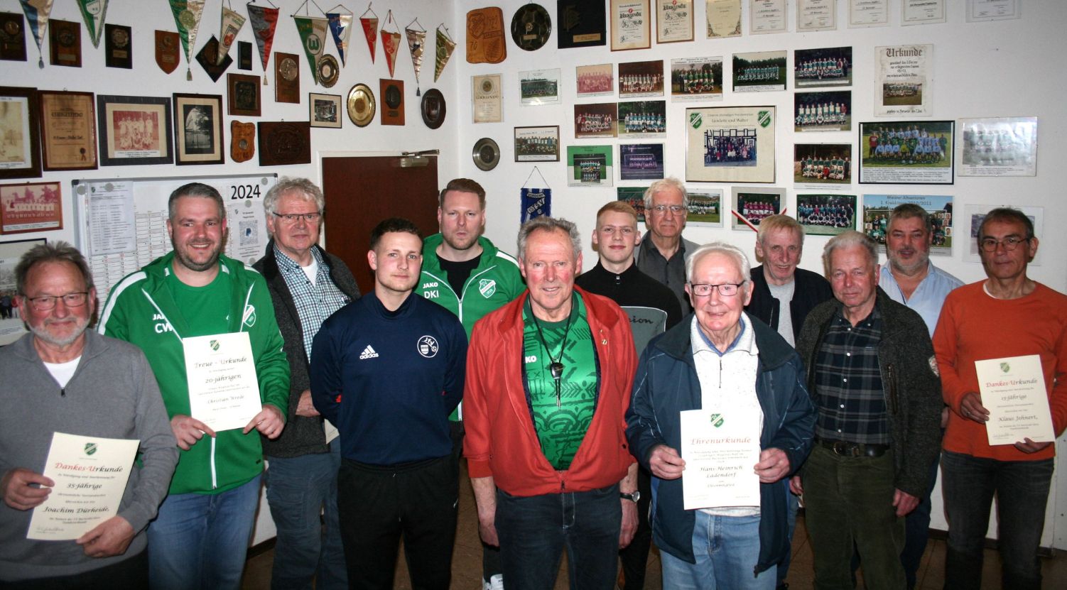 Jahreshauptversammlung 2024 des SV Barwedel Jahreshauptversammlung 2024 des SV Barwedel